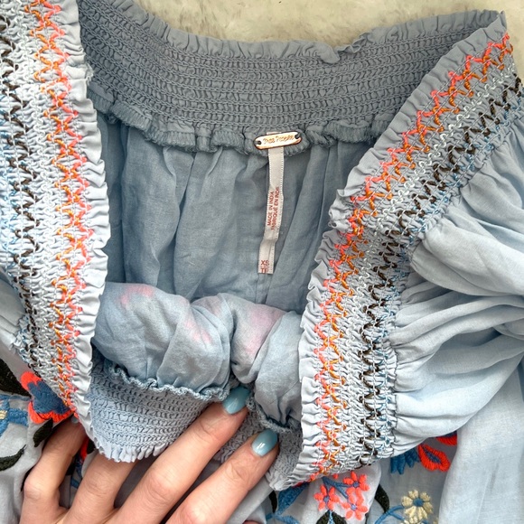 Free People Embroidered Dress - Picture 7 of 13